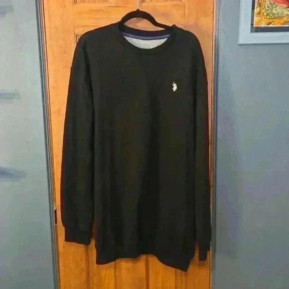 Black US Polo Crewneck - Picture 2 of 6